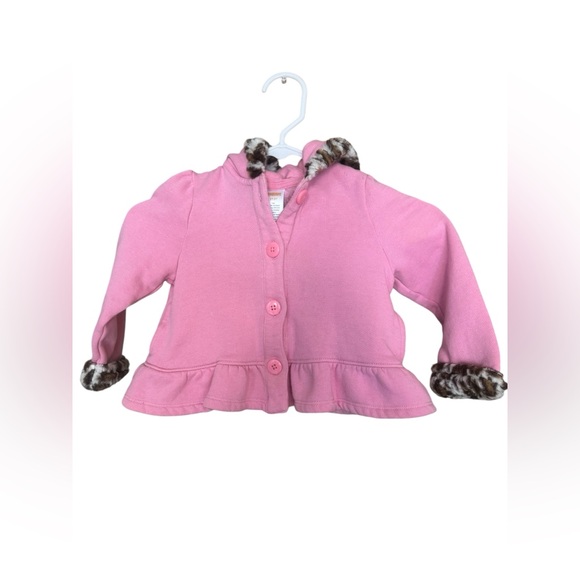 Gymboree Fleece Lined Lightweight Jacket coat, Size 2T-3T , Color Pink. - Picture 1 of 9